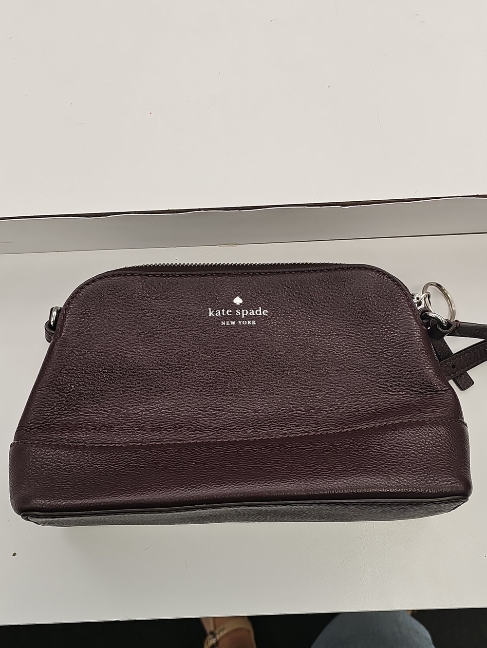 kate spade Plum Leather Crossbody